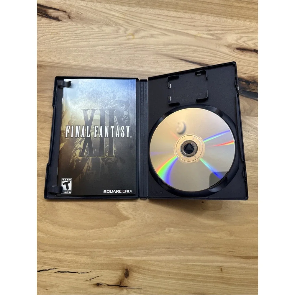 Final Fantasy XII Sony PlayStation 2 PS2, 2006 Very Good Condition Complete CIB